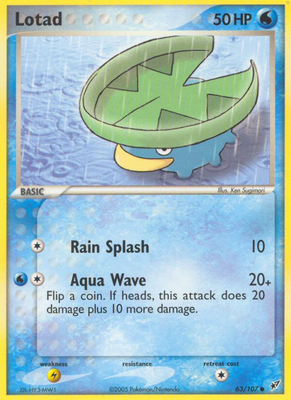 Lotad (63/107) [EX: Deoxys] | Odin's Place