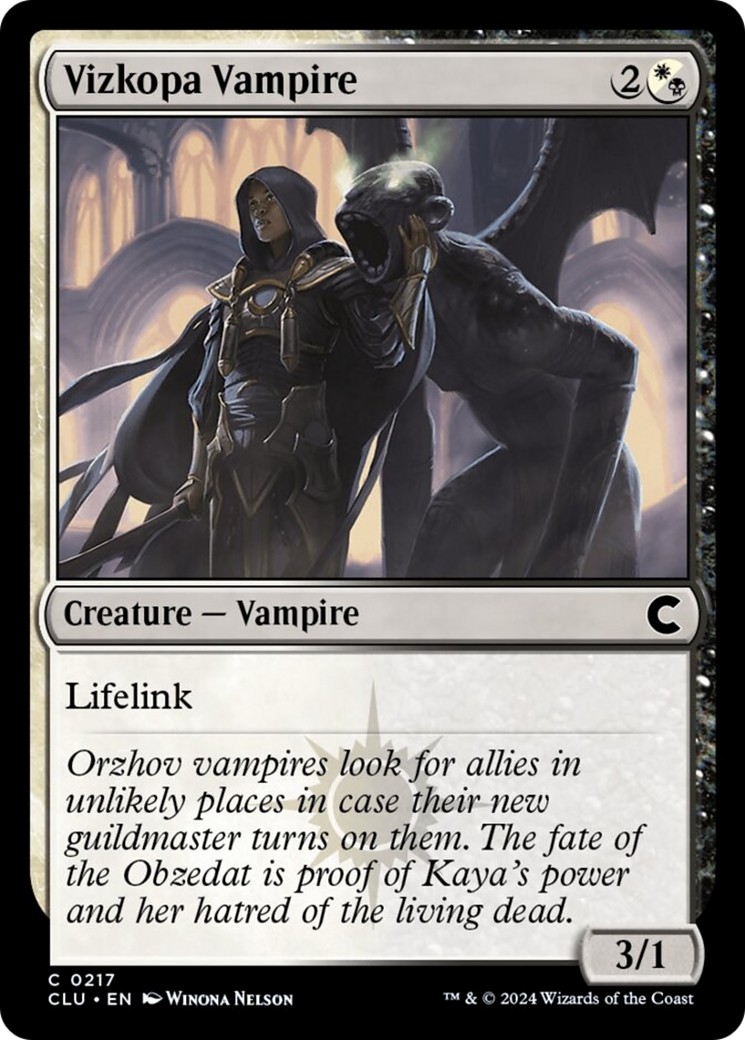 Vizkopa Vampire [Ravnica: Clue Edition] | Odin's Place
