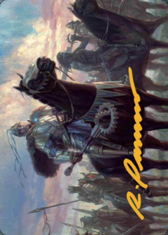 Shanid, Sleepers' Scourge Art Card (Gold-Stamped Signature) [Dominaria United Art Series] | Odin's Place
