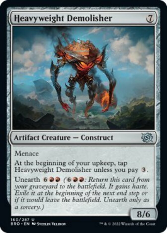 Heavyweight Demolisher [The Brothers' War] | Odin's Place