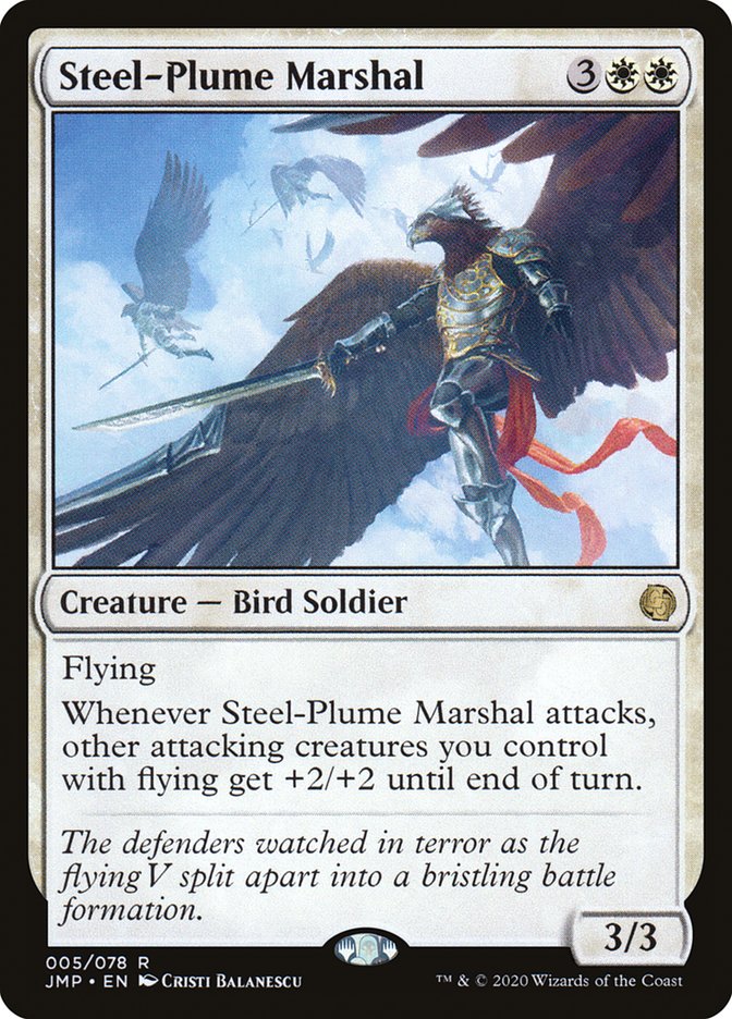 Steel-Plume Marshal [Jumpstart] | Odin's Place