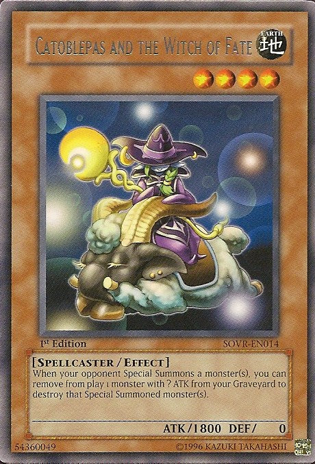Catoblepas and the Witch of Fate [SOVR-EN014] Rare | Odin's Place