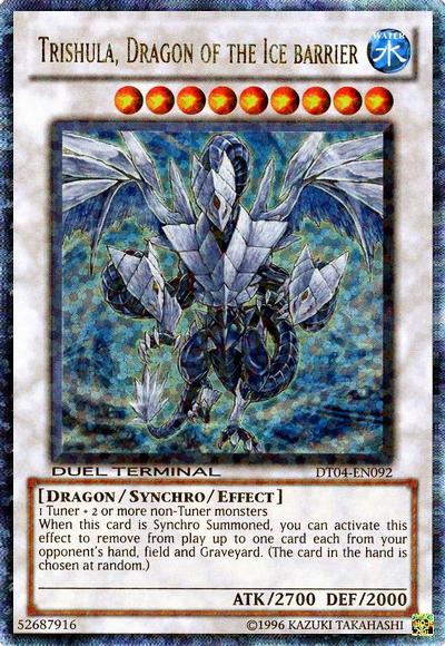 Trishula, Dragon of the Ice Barrier [DT04-EN092] Ultra Rare | Odin's Place