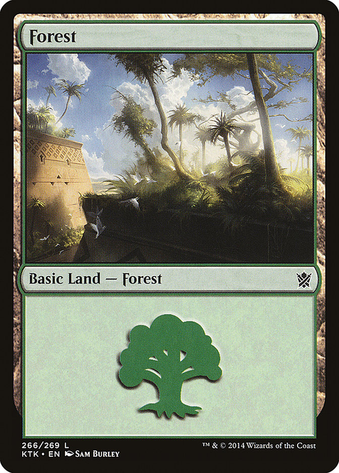 Forest (266) [Khans of Tarkir] | Odin's Place
