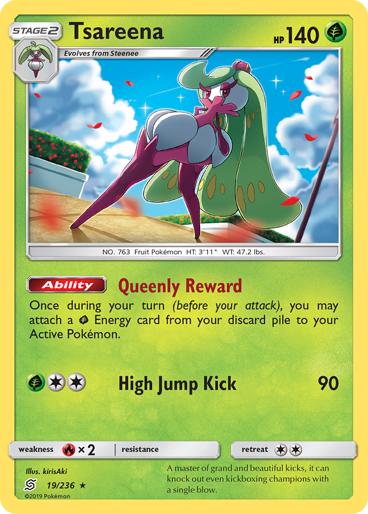 Tsareena (19/236) [Sun & Moon: Unified Minds] | Odin's Place