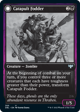 Catapult Fodder // Catapult Captain [Innistrad: Double Feature] | Odin's Place