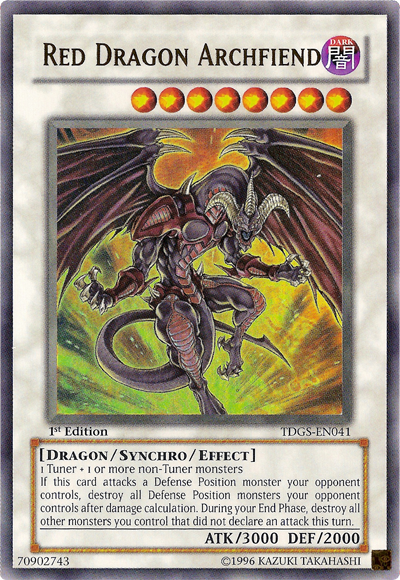 Red Dragon Archfiend [TDGS-EN041] Ultra Rare | Odin's Place