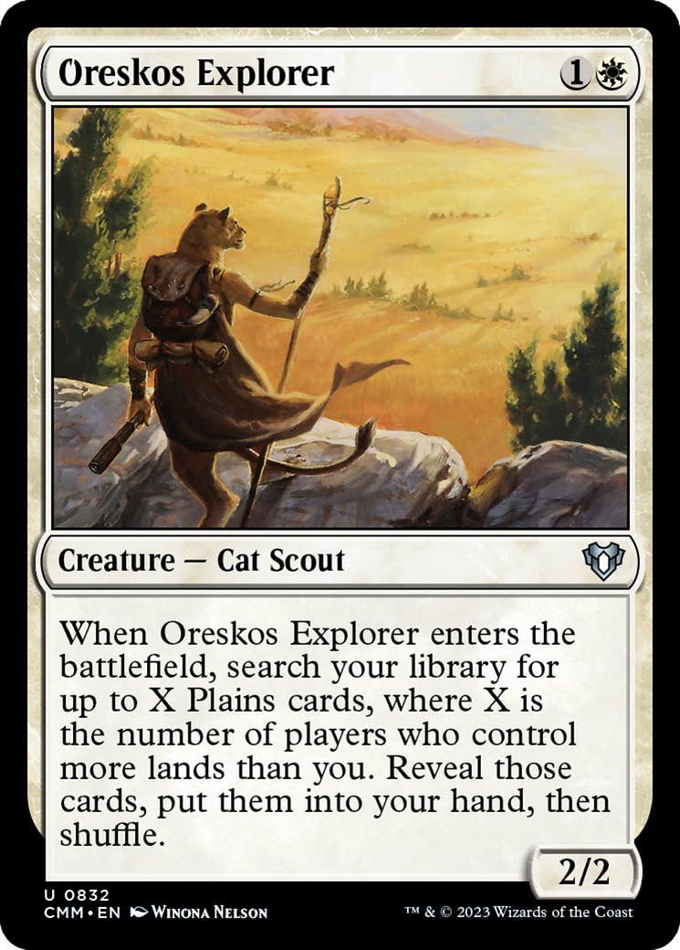 Oreskos Explorer [Commander Masters] | Odin's Place