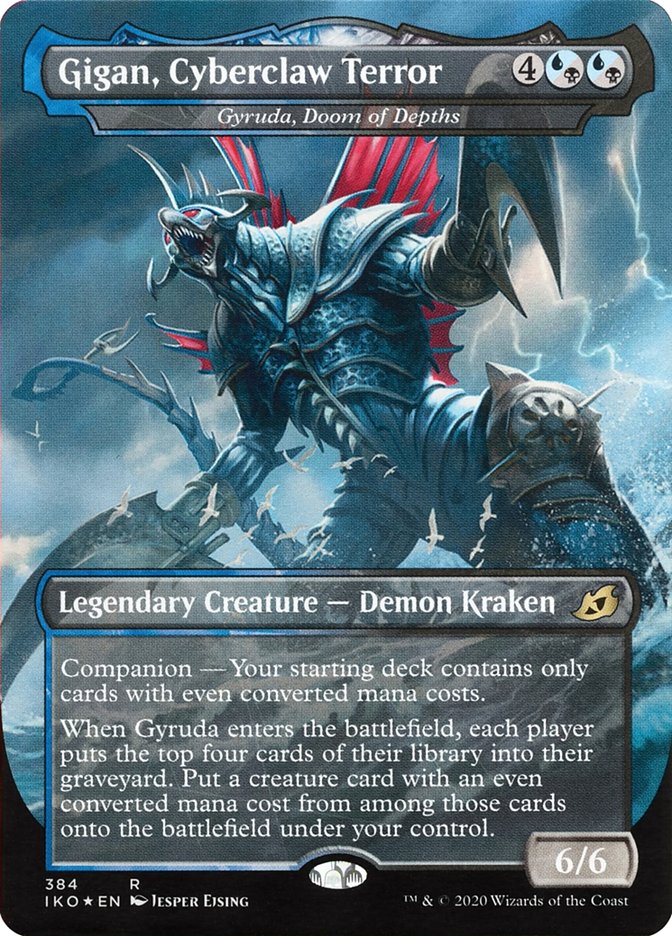 Gyruda, Doom of Depths - Gigan, Cyberclaw Terror (Godzilla Series) [Ikoria: Lair of Behemoths] | Odin's Place