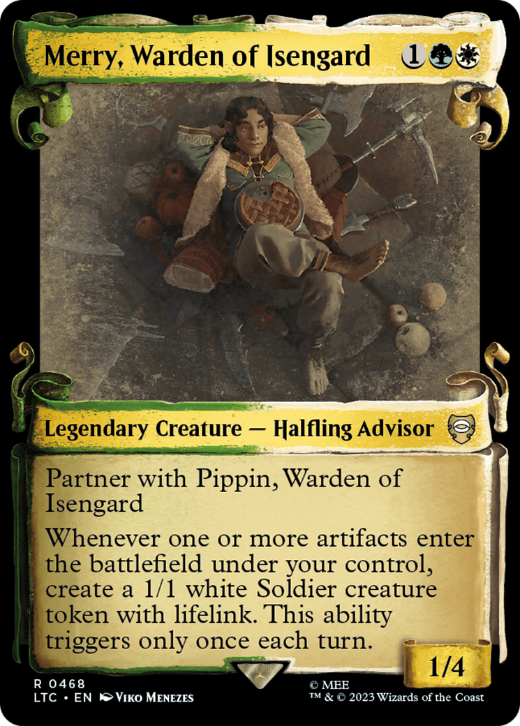 Merry, Warden of Isengard [The Lord of the Rings: Tales of Middle-Earth Commander Showcase Scrolls] | Odin's Place