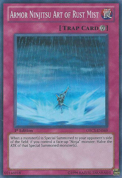 Armor Ninjitsu Art of Rust Mist [ORCS-EN069] Super Rare | Odin's Place
