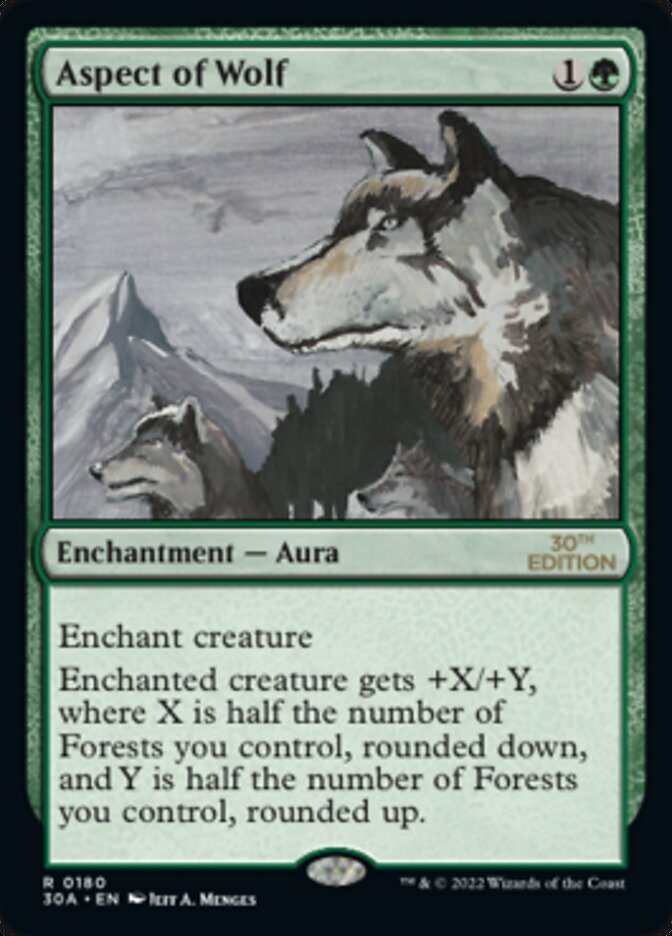 Aspect of Wolf [30th Anniversary Edition] | Odin's Place