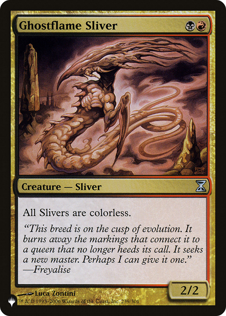 Ghostflame Sliver [The List] | Odin's Place