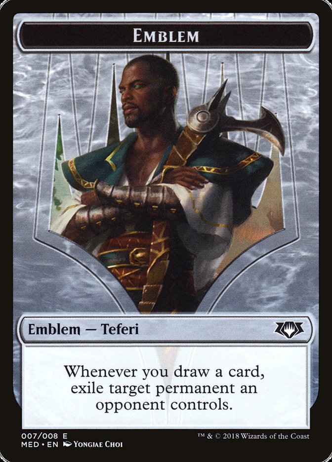 Teferi, Hero of Dominaria Emblem (7) [Mythic Edition Tokens] | Odin's Place