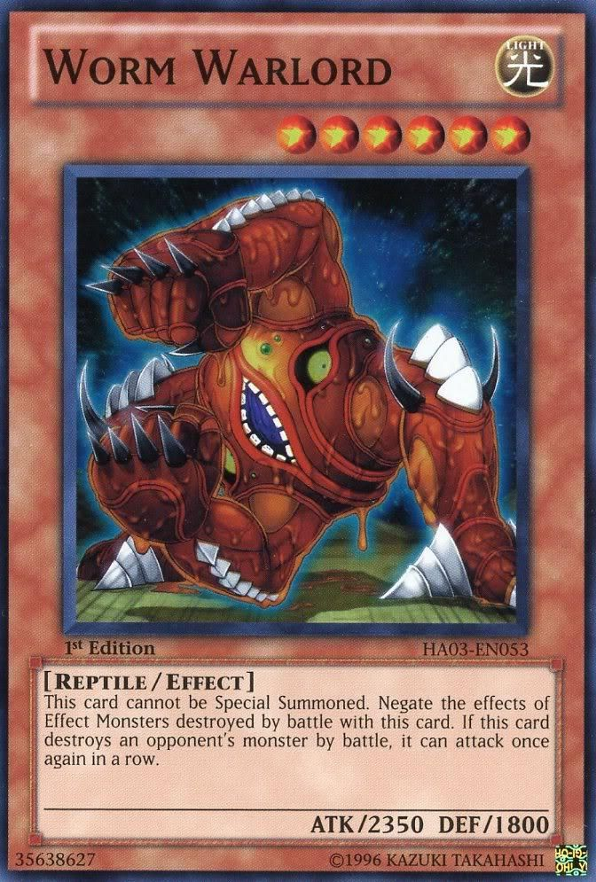 Worm Warlord [HA03-EN053] Super Rare | Odin's Place