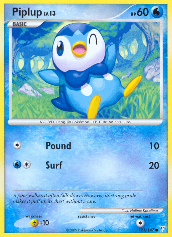 Piplup (121/147) [Platinum: Supreme Victors] | Odin's Place