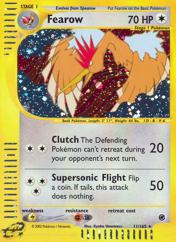 Fearow (11/165) [Expedition: Base Set] | Odin's Place