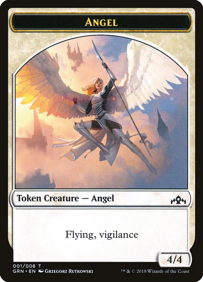Angel Token (1) [Guilds of Ravnica Tokens] | Odin's Place