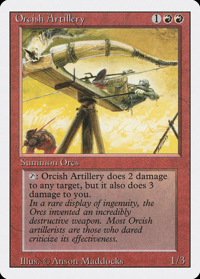 Orcish Artillery (168) [Revised Edition] | Odin's Place