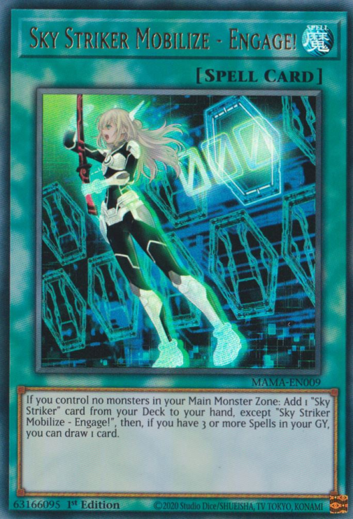Sky Striker Mobilize - Engage! [MAMA-EN009] Ultra Rare | Odin's Place