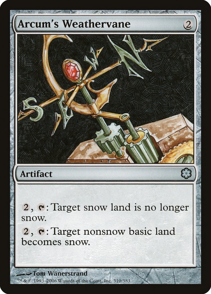 Arcum's Weathervane (310) [Coldsnap Theme Decks] | Odin's Place