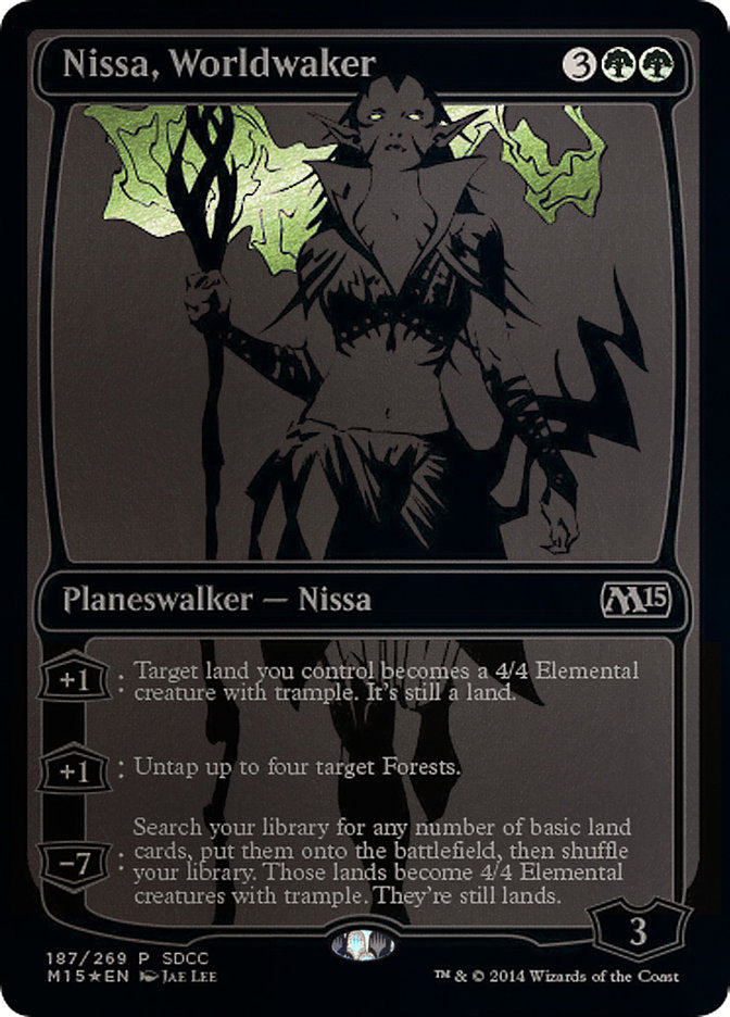 Nissa, Worldwaker (187) [San Diego Comic-Con 2014] | Odin's Place