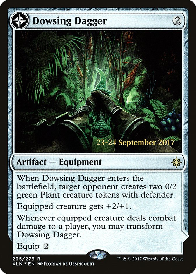 Dowsing Dagger // Lost Vale [Ixalan Prerelease Promos] | Odin's Place