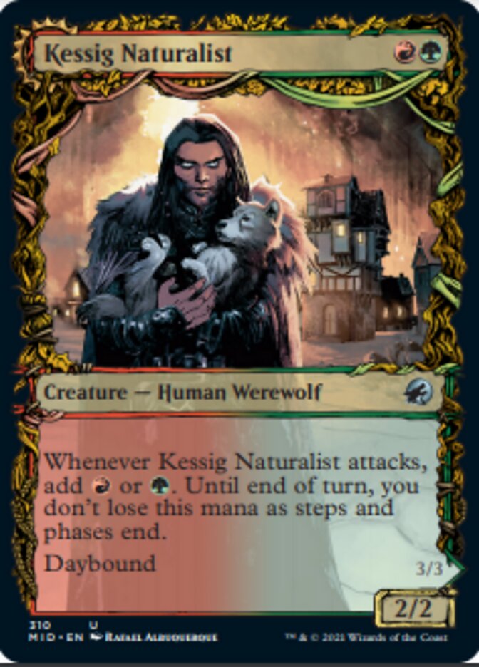 Kessig Naturalist // Lord of the Ulvenwald (Showcase Equinox) [Innistrad: Midnight Hunt] | Odin's Place