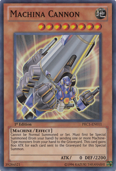 Machina Cannon [PRC1-EN011] Super Rare | Odin's Place