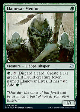 Llanowar Mentor [Time Spiral Remastered] | Odin's Place