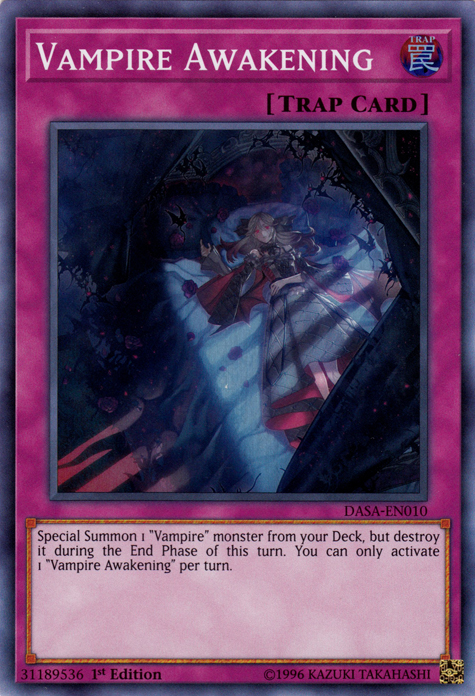 Vampire Awakening [DASA-EN010] Super Rare | Odin's Place