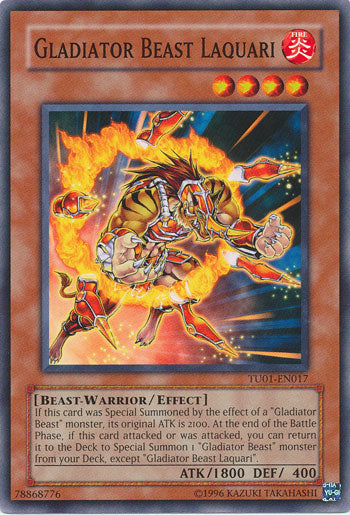 Gladiator Beast Laquari [TU01-EN017] Common | Odin's Place