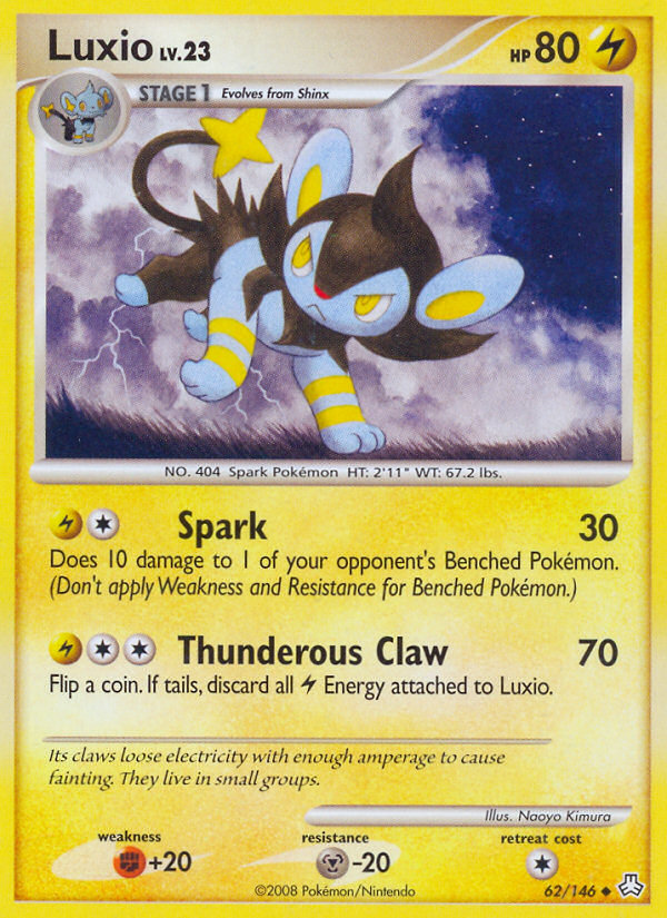 Luxio (62/146) [Diamond & Pearl: Legends Awakened] | Odin's Place