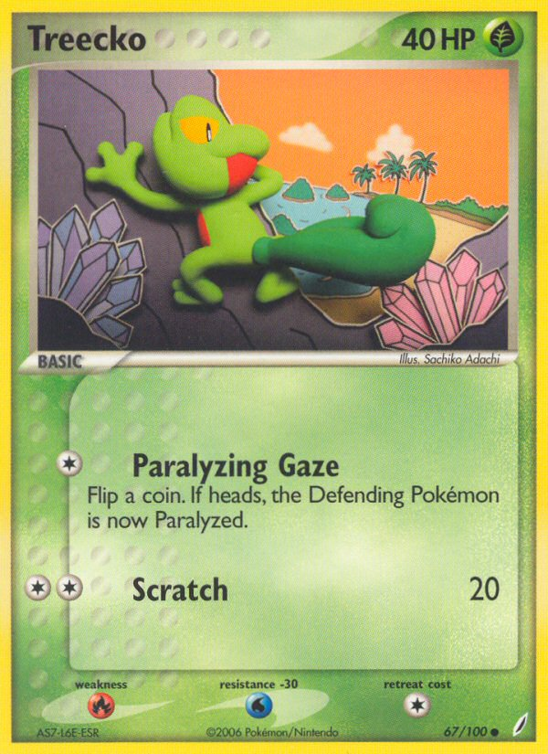 Treecko (67/100) [EX: Crystal Guardians] | Odin's Place