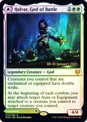 Halvar, God of Battle // Sword of the Realms [Kaldheim Prerelease Promos] | Odin's Place