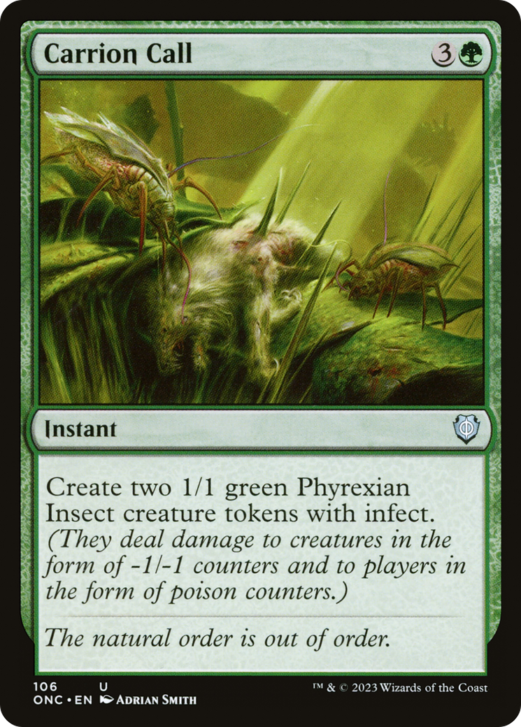 Carrion Call [Phyrexia: All Will Be One Commander] | Odin's Place