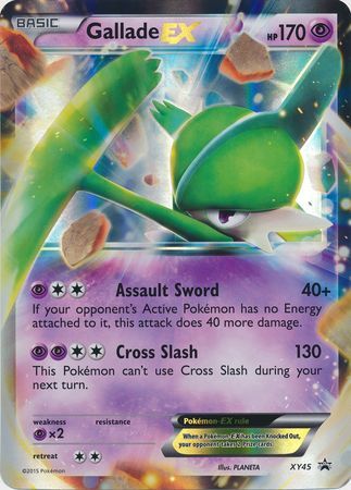 Gallade EX (XY45) (Jumbo Card) [XY: Black Star Promos] | Odin's Place