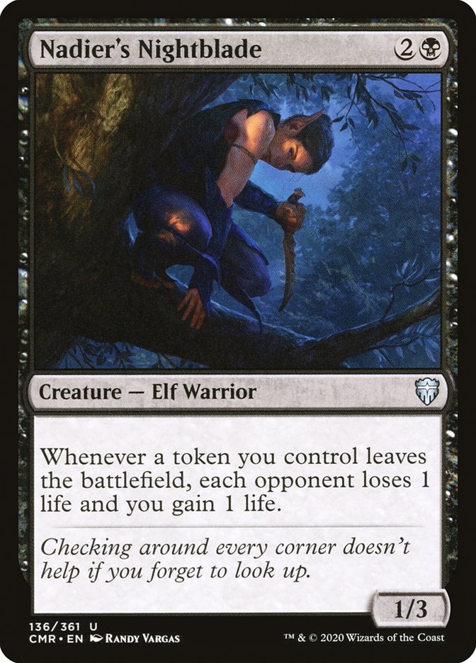 Nadier's Nightblade [Commander Legends] | Odin's Place