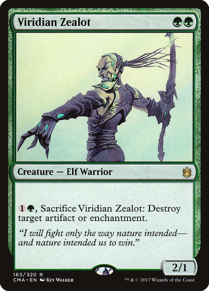 Viridian Zealot (163) [Commander Anthology] | Odin's Place