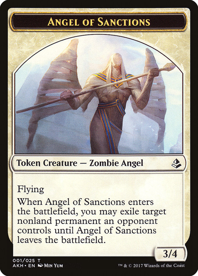 Angel of Sanctions // Drake Double-Sided Token [Amonkhet Tokens] | Odin's Place