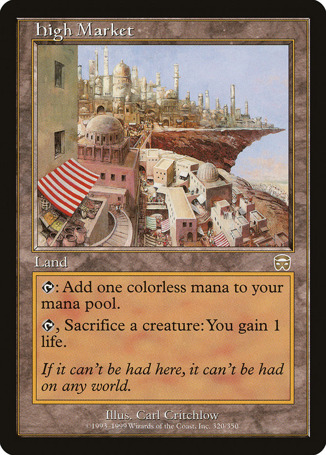 High Market (320) [Mercadian Masques] | Odin's Place