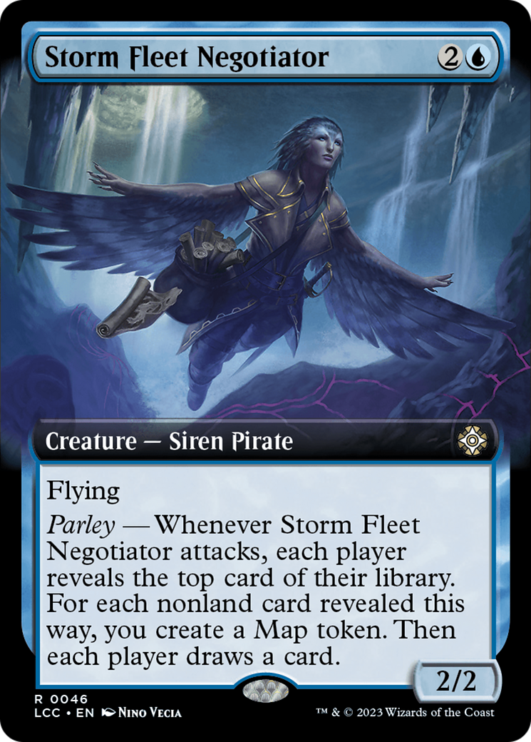 Storm Fleet Negotiator (Extended Art) [The Lost Caverns of Ixalan Commander] | Odin's Place