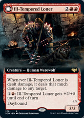 Ill-Tempered Loner // Howlpack Avenger (Extended Art) [Innistrad: Crimson Vow] | Odin's Place