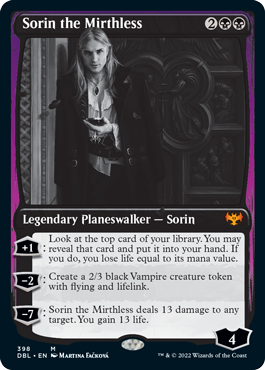 Sorin the Mirthless [Innistrad: Double Feature] | Odin's Place