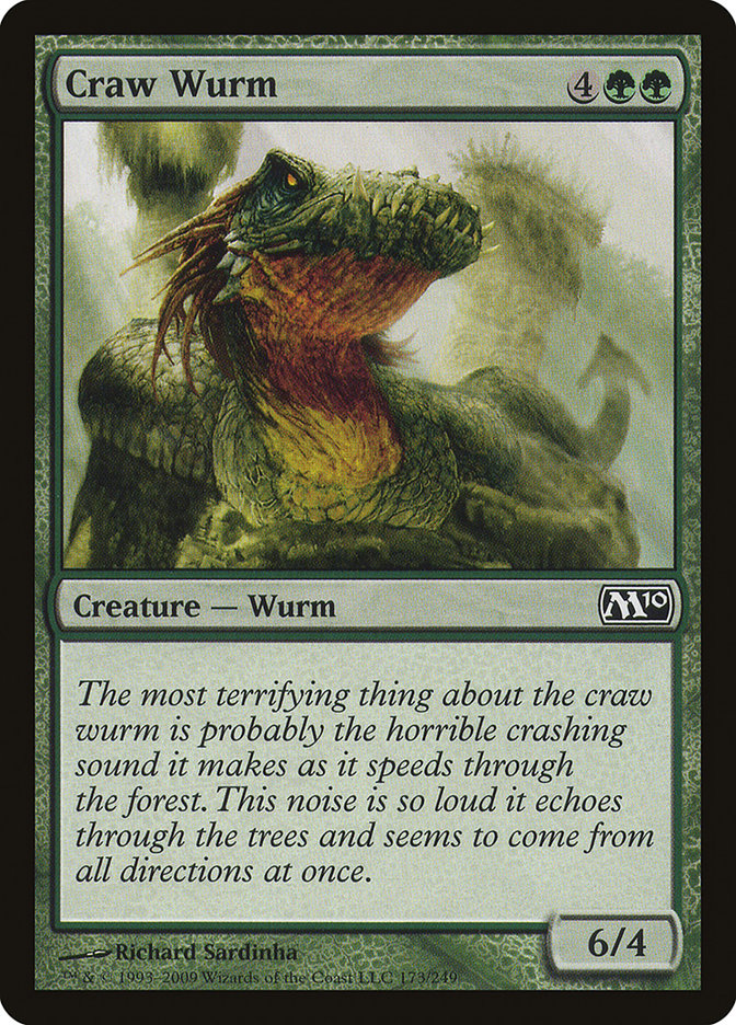 Craw Wurm (173) [Magic 2010] | Odin's Place