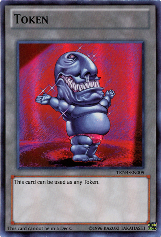 Ojama Token (Black) [TKN4-EN009] Super Rare | Odin's Place