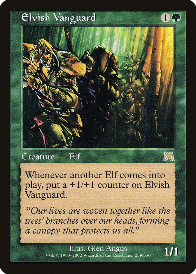 Elvish Vanguard (259) [Onslaught] | Odin's Place