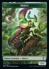 Ogre // Insect Double-Sided Token [Streets of New Capenna Commander Tokens] | Odin's Place