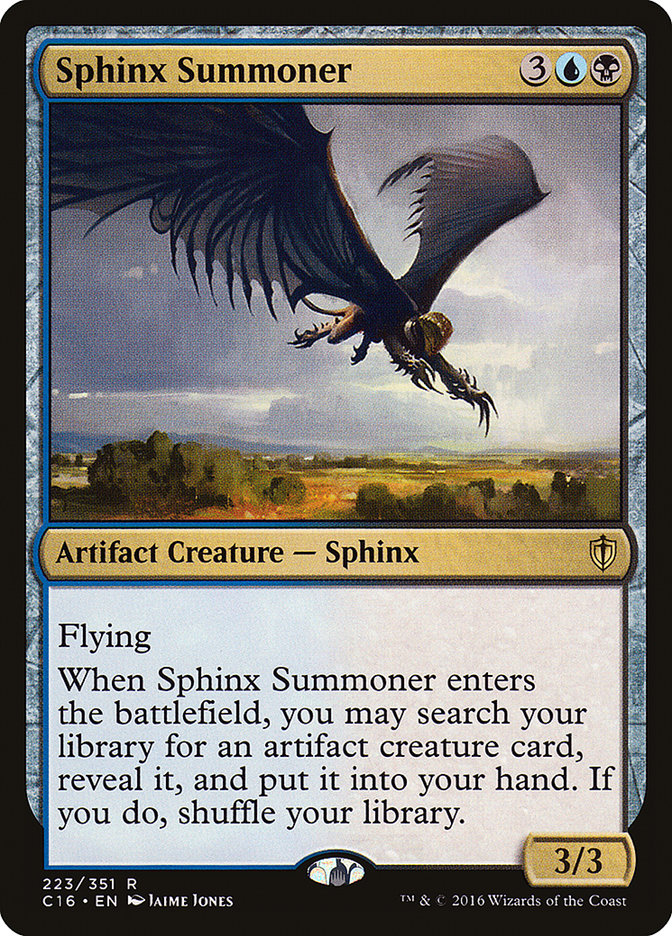 Sphinx Summoner (223) [Commander 2016] | Odin's Place