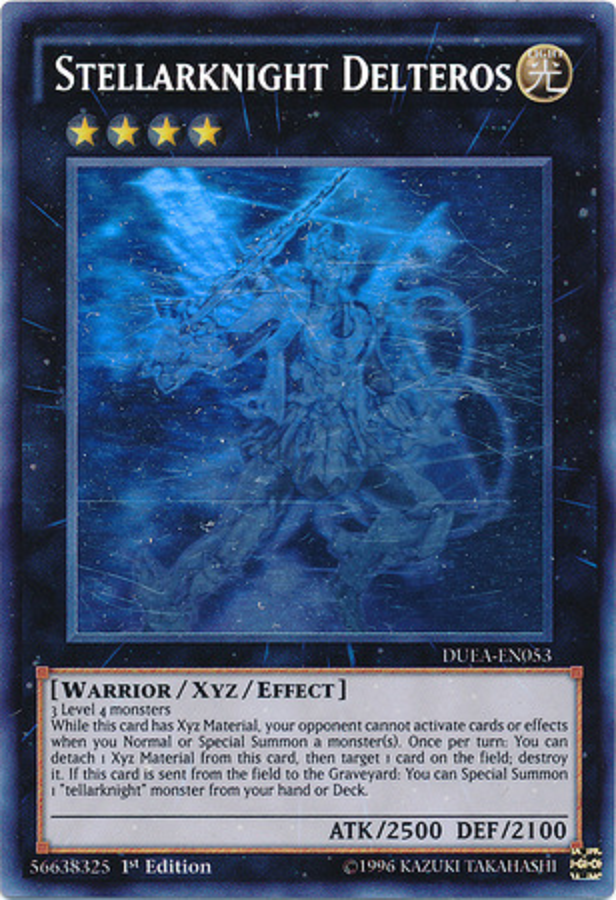 Stellarknight Delteros [DUEA-EN053] Ghost Rare | Odin's Place